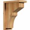 Ekena Millwork Monterey Rough Sawn Corbel w/Backplate, Western Red Cedar, 6"W x 12"D x 16"H COR06X12X16MON01RWR - alternate 1